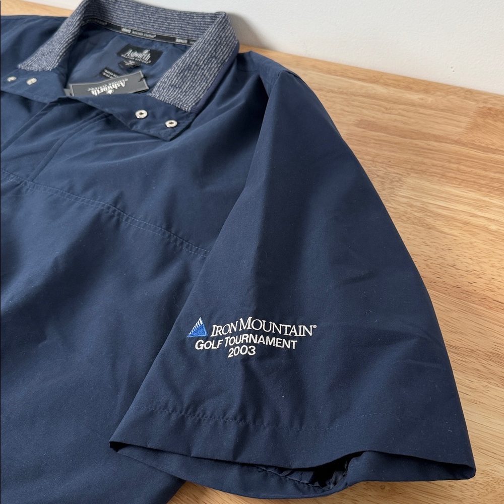 New|  Ashworth | Navy | Weather Systems Jacket